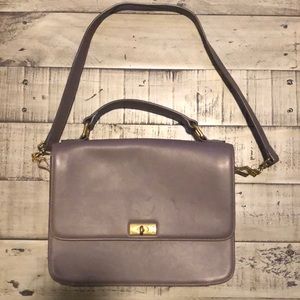 J Crew Grey Leather Purse